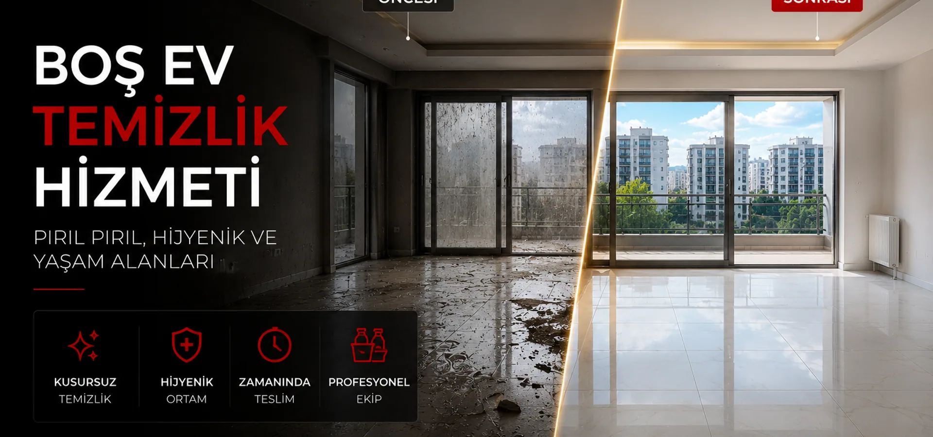 RedLine profesyonel temizlik hizmeti